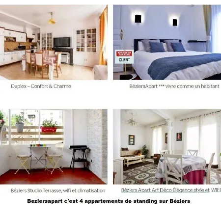 Beziers Apart Art Deco Apartment